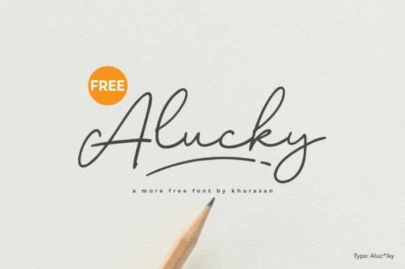 Alucky Font: Elevating Modern Design with Cute Script Typography