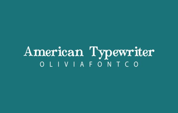 American Typewriter: Bringing Authentic Handwritten Charm to Modern Design