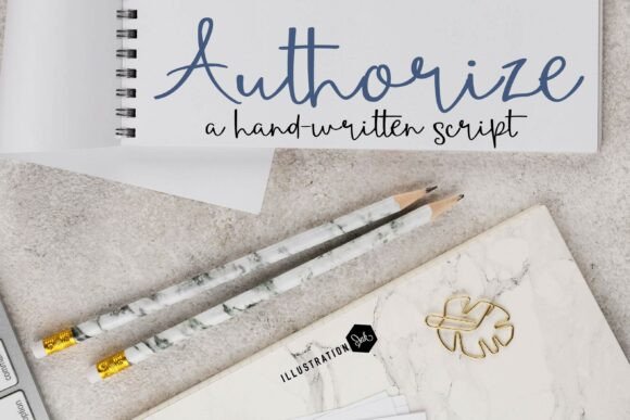 Authorize: A Hand-Crafted Font for Creative Communication