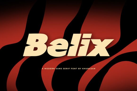 Belix: A Bold Sans Serif Font for Modern Design Projects