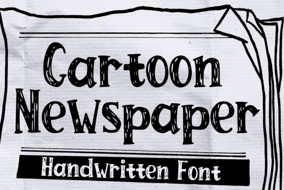 Cartoon Newspaper: Elevating Designs with Vintage Comic Charm