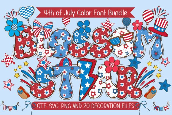 Celebrate Freedom in Full Bloom: Leveraging Blossom Star for Modern Patriotic Design