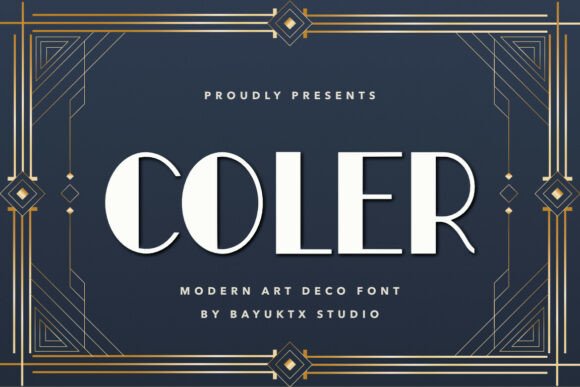 Coler Art Deco: Elevating Modern Brand Identity