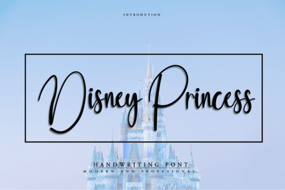 Disney Princess Font: Sweetness for Baby Designs
