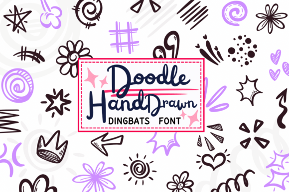 Doodle Hand Drawn: A Playful Dingbat Font Guide