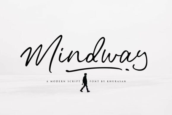 Elevating Design Authenticity with the Mindway Handwritten Script Font