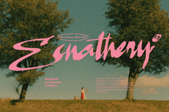 Esnathery: Understanding the Power of Raw Brush Script in Modern Design