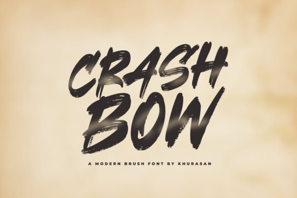 Evaluating Crashbow for Modern Display Typography