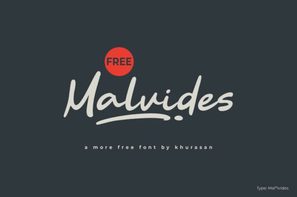 Exploring the Elegance of Malvides: A Modern Handwritten Script Font