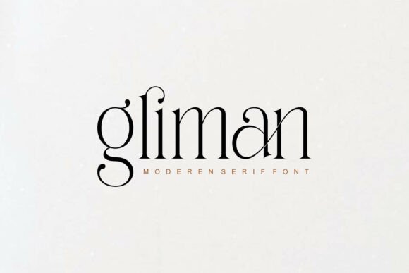 Gliman: Redefining Modern Elegance in Digital Typography