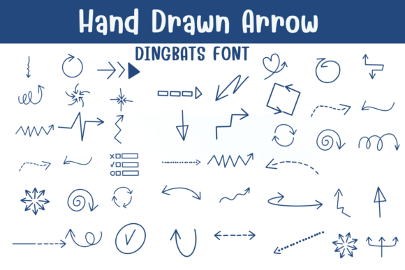 Hand Drawn Arrow: Elevating Visual Communication with Authentic Typography