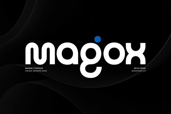 Magox: The Modern Sans-Serif Font for Bold, Contemporary Branding