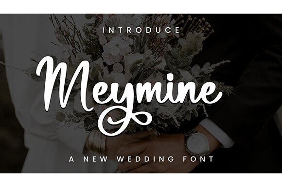 Meymine: Elevating Design with Elegant Script Typography