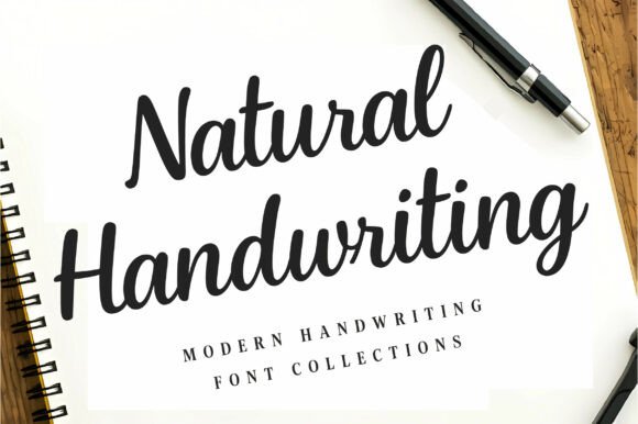 Natural Handwriting: Authentic Script for Modern Design