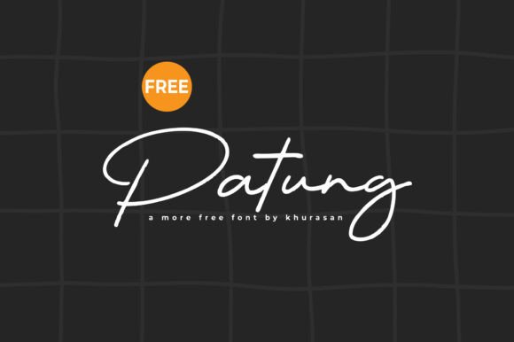 Patung: A Modern, Cute Script Font for Creative Designers