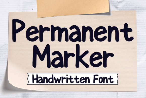 Permanent Marker: A Versatile Font for Everyday Creativity