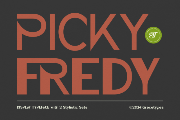 Picky Fredy: The Edgy Sans Serif for Bold Design Projects