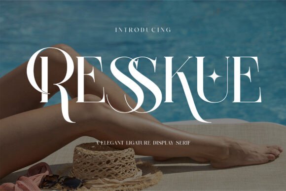 Resskue: Elevating Design with Elegant Serif Typography