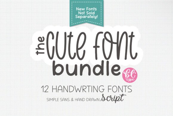 The Cute Handwriting Bundle: Elevating Personal and Professional Projects