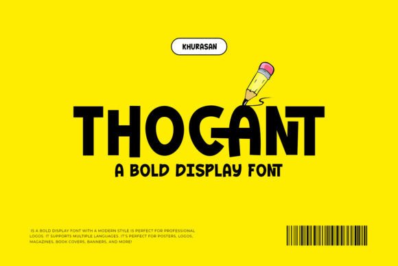 Thocant: Elevating Modern Design with Sleek Sans-Serif Typography