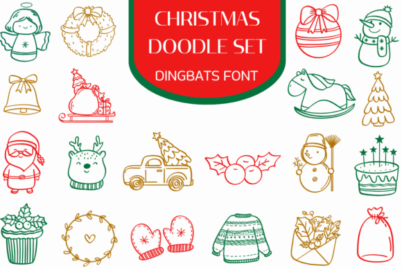 Unlocking Holiday Creativity: A Complete Guide to Using the Christmas Doodle Set Font