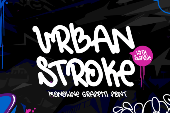 Urban Stroke: Modern Graffiti Typography