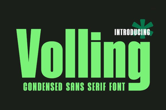 Volling: A Modern Sans Serif for Clarity and Design Versatility